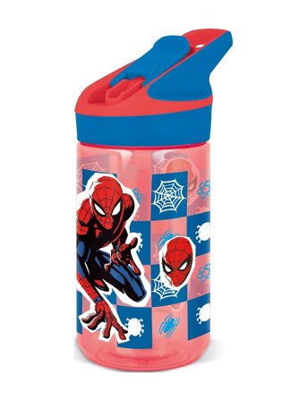 Spiderman, Tritan Premium Vandflaske, 480Ml Patterned Euromic