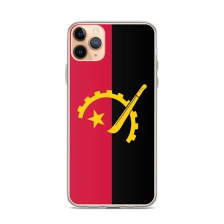 Angola Flag Telefon Case - iPhone 11 Pro Max