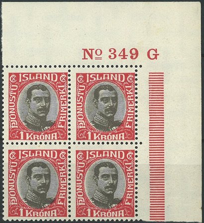 Island - Tjeneste - 1920