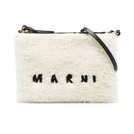 Marni, Cross Body Bags Biały, Kobieta, Rozmiar: ONE Size