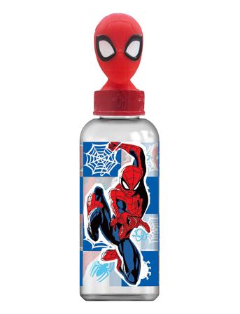 Spiderman 3D Figurine Bottle, 560 Ml Home Meal Time Multi/patterned Spider-man