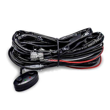 Auton työvalokytkin Valopalkki Moottoripyörän virtajohdinsarja autoille, veneille ja kuorma-autoille 480W kaapelin rele