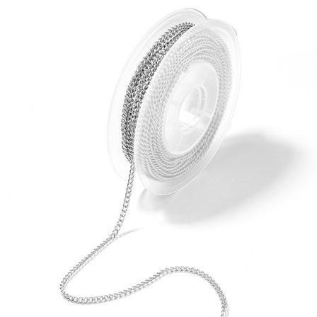 304 ruostumattomasta teräksestä valmistettu sivuketju, väriä säilyttävä sähköpinnoitus