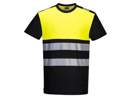 PORTWEST Varselt-shirt PW311 Hi-Vis Klass 1 XS - Lyreco - Arbetskläder - Varselkläder - Varselt-shirts