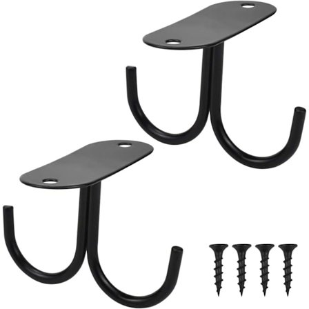 Kopphållare hylla, set med 2 mugghållare, mugghängare, servetthållare