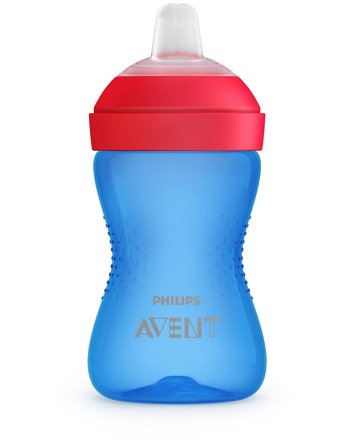 Philips Avent My Grippy Kop med drikketud Rød/ blå 300 ml, Børn & Forældre, Service, Kopper Og Drikkedunke