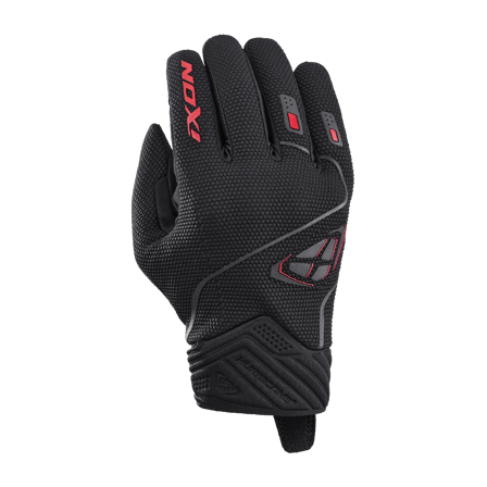 Guantes de Moto Ixon Hurricane 2 Negro/Rojo M