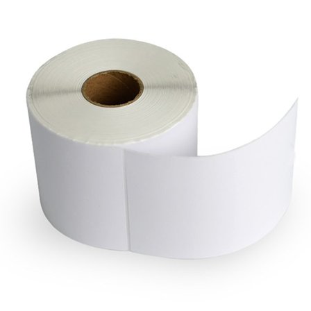 Produkter Fraktetiketter Termiske Etiketter 4x6 Termiske Postetiketter, Vanntett og Fettbestandig, Lim, 500 Etiketter/Rull