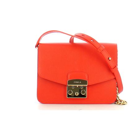 Furla, Cross Body Bags Oranje, Dames, Maat:ONE Size