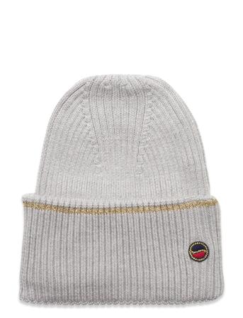 Shanelle Beanie Accessories Headwear Beanies Grå BUSNEL*Betinget Tilbud