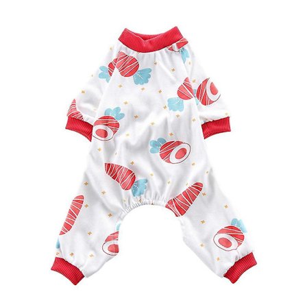 1 stk. Hundeklær Vinter Høst Varm Myk Bedårende Kostyme Pyjamas For Hund