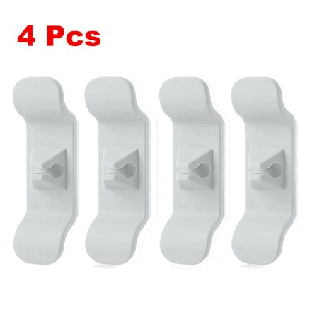 4 stk. kabelopruller ledningsorganisator til køkkenapparater