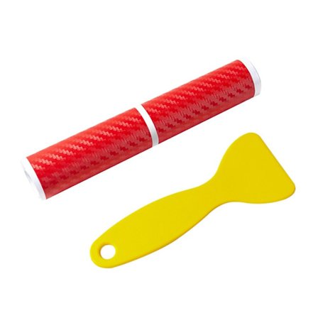 Bil bakre støtfanger-klistremerke Auto Protective Pad RØD