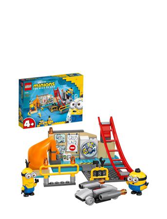 4+ Minions In Gru’s Lab Building Set Toys LEGO Toys LEGO Minions Multi/mønstret LEGO