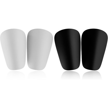 Mini fodboldbenskinner til børn - Pakke med 4 - 8 x 5 cm