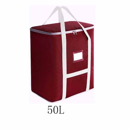 Quilt Opbevaringspose Tøj Opbevaringspose RØD S50L 50L