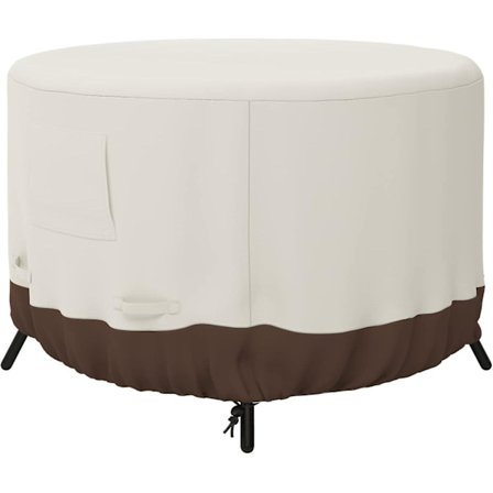 Möbelskydd för solskydd och vattentät, runt bord dammskydd för utomhusträdgård