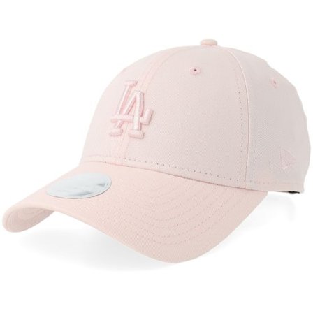 New Era - MLB Rosa adjustable Keps - Los Angeles Dodgers Womens League Essential Midi 9FORTY Pink Adjustable @ Hatstore