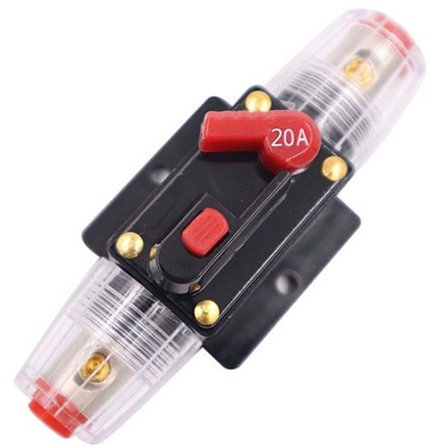 Bilyacht RV automatisk afbryder beskyttelse genanvendelig afbryder forsikringssæde kredsløbsbeskyttelse