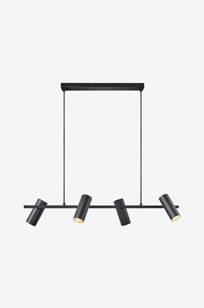 Nordlux - Loftlampe Alanis 4 - Sort - Loftpendler - Fra Homeroom
