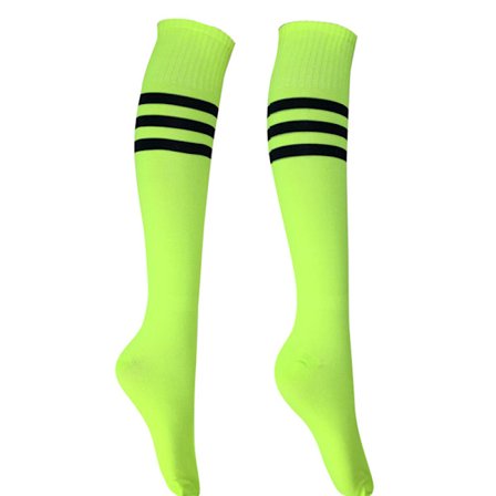 1 par Fotballsokker Høykvalitets Lang Tube Kne Bomull Voksen