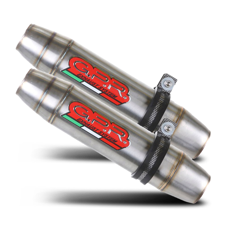 Eksosanlegg G.P.R. Deeptone Inox - Yamaha XJ6 2009-2014