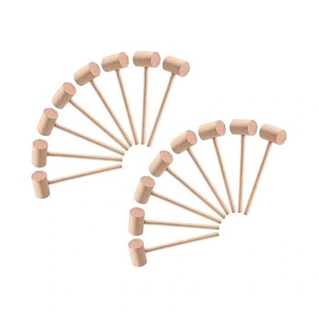 Mini puuvasara suklaan rikkomiseen, S Hummerityökalu, Puuvasara