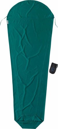Cocoon Mummy Liner Microfiber travel sheets Green OneSize