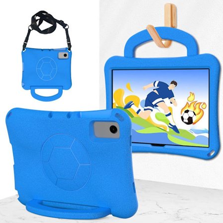 Etui for iPad 10.2 2019 2021/Air3 10.5" Blå Bærbar Fotball for Barn