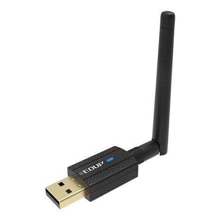 Bluetooth-kompatibelt Wifi-nettverkskort 600 Mbps 2,4G/5,0G Trådløs Wi-Fi-dongle