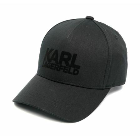 Karl Lagerfeld Pets , Zwart , Heren , Maat: ONE Size Petten