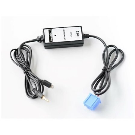 Bil Aux Audio Adapter 3,5 mm Aux-ingång Cd-växlare med laddning för Accord Odyssey Pilot