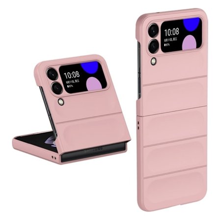 Blødt grebsformet cover til Samsung Galaxy Z Flip3 5G - Pink
