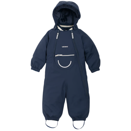Viking Alv Winter Playsuit Kids Navy