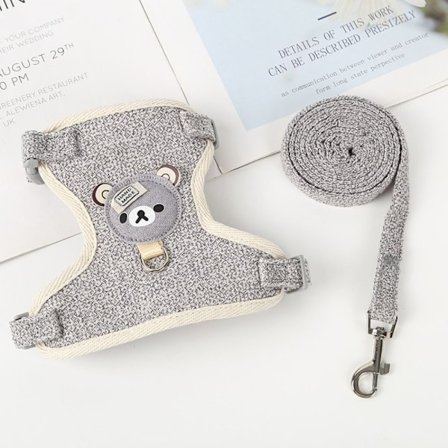 Kaninsele Bunny Leash Trekktau GRÅ M