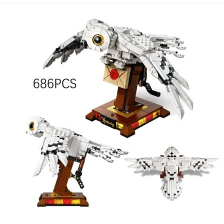 Nytt 1083-delars magiskt trollkarlsuniversum från klassiska filmer - 12 Grimmauld Place byggklossleksaker för barn, present