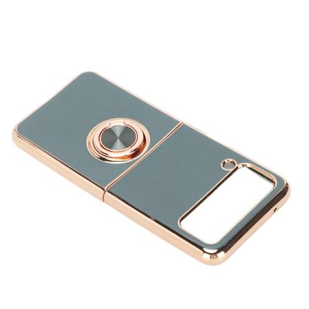 lypuhelimen suojakotelo Automaattinen puhelimen kansi 360 asteen py riv ll sormenlenkill Z Flip 3:lle