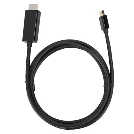 Mini DP till HDMI Hane till Hane Adapterkabel B0203 Svart Dator TV Video Tillbehör