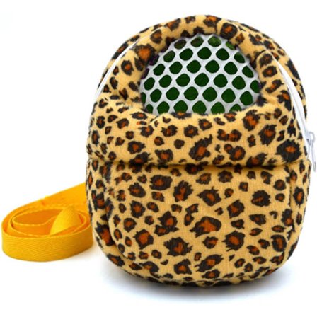 Hamsterin kuljetuslaukku 25 x 21 cm, kannettava pieni eläinten matkalaukku