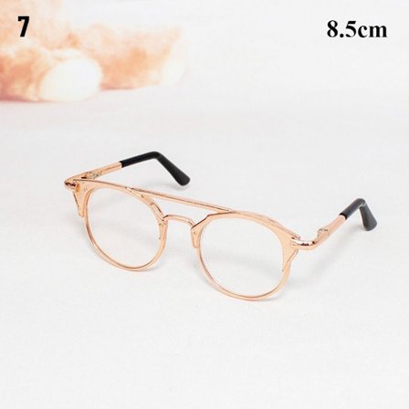 Søde stel briller Plys dukke briller 7 7