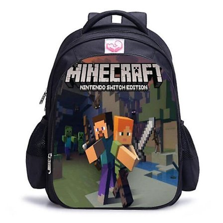 Minecraft vandtæt rygsæk til børn -1