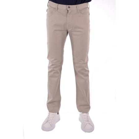 Emporio Armani, Trousers Szary, Mężczyzna, Rozmiar: W38