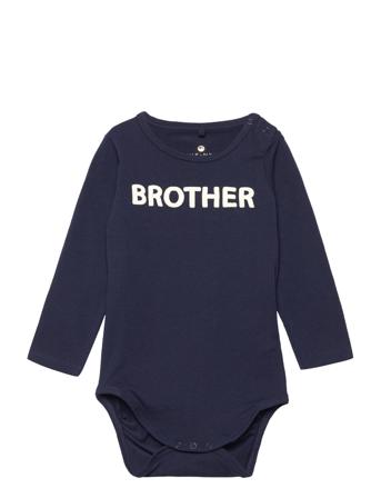 Tnsbrother L_S Bodysuit Navy The New