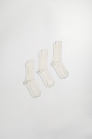 NN.07 Sock Nine 9114 3-pack Male White Cotton Blend