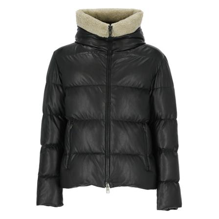 Herno, Down Jackets Zwart, Heren, Maat:L,stof