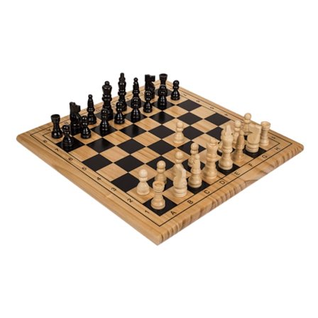 Out of the Blue Wooden Game Chess
