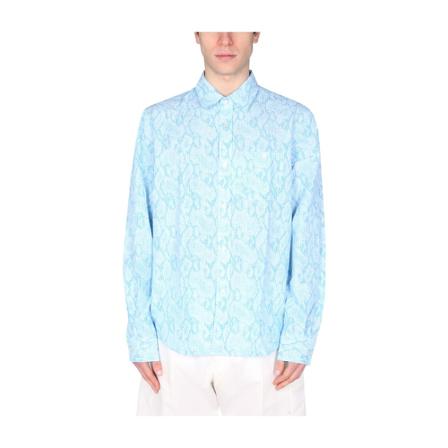 Kenzo Casual Shirts Blå, Herre Skjorter