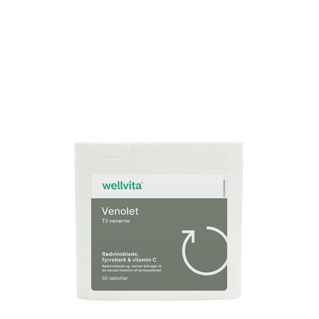 Wellvita Venolet 60 tabl, Helse & Madvarer, Hjerte & Kredsløb, Hjertet