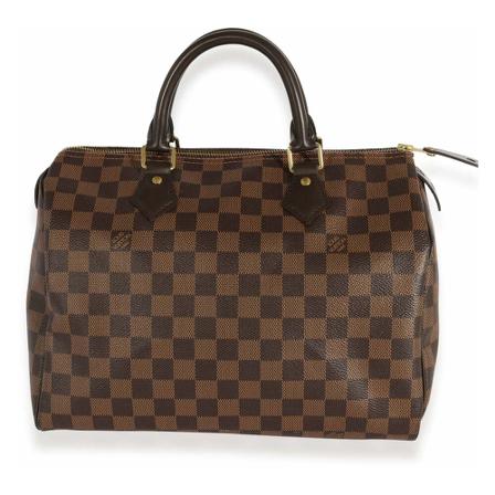Louis Vuitton Vintage HandTas , Bruin , Dames , Maat: ONE Size Vintage Tassen