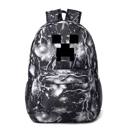 Minecraft ryggsäck student ryggsäck Lightning Black ~ 1